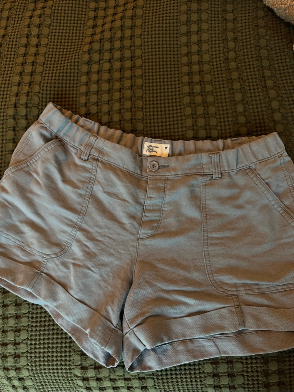 American Eagle Outfitters Light Blue Women's Athletic Shorts